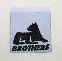 Pitbull Brothers -Etiqueta Bordada